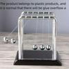Newtons Cradle Balance Stålkule Undervisningsmateriell Fysikk Vitenskap Pendel Skrivebordsleker Stressavlastningsgaver Hjemmedekorasjon