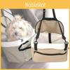 Beige Dog Car Travel Seat Carrier Bag Breathable And Comfortable Pet Hammock