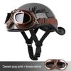G3F Retro Japanischer Aufgebogener Heckhelm: Herren- & Damen-Cruiser-Helm für Radfahrer