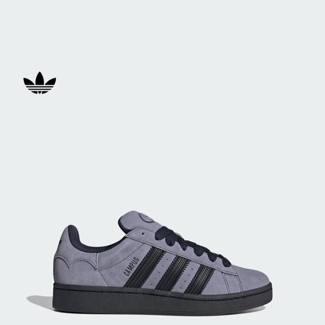 

Adidas Кеды-хлеб CAMPUS 00-х Классические холщовые кроссовки Adidas Трилистник JQ6726 35.5 серый