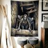 Horrible basement Wall Hanging Printed Fabric Blanket Decorative Tapestries for Bedroom Living Room Home Decor