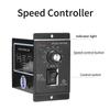 US-52 400W AC220V 50/60Hz AC Jednofázový Motor Regulátor Rychlosti Odolný