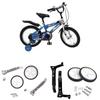 Versatile Adjustable Training Wheel Support For Children's Bikes With Sturdy Build