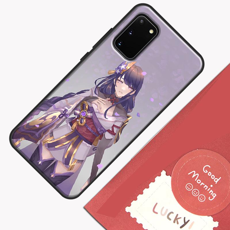 Baal Genshin Impact Game Phone Case For Samsung Galaxy S23 S26 Ultra S20 S21 S22 S24 S25 Plus S10 S25 FE Cover Shell