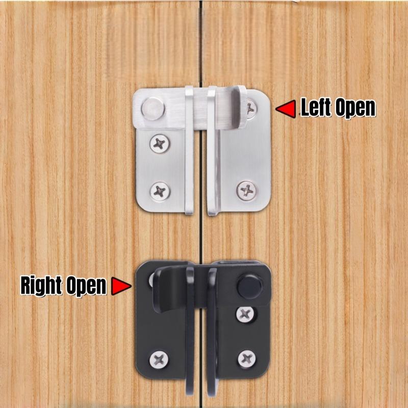 Thicken Stainless Steel Flip Latch Gate Latches Slide Bolt Latch Safety Door Lock Catch For Barn Cabinet Garden Bathroom Garage