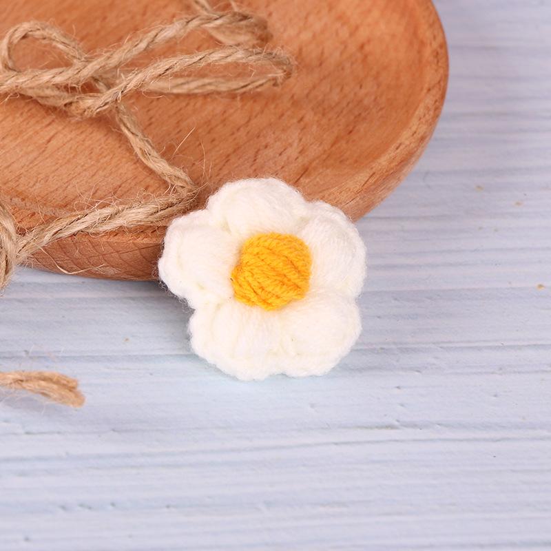 Charming Crochet Fruit Keychain: Persimmon & Strawberry Wool Pendants