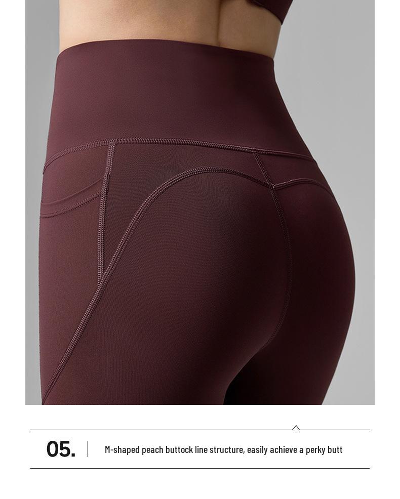 2026 Women's Yoga Set: U-Neck Sports Bra & No-Line Tight-Fit Pants
