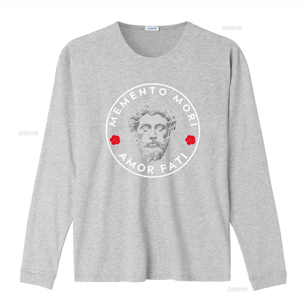 Marcus Aurelius Memento Mori Amor Fati Tričko Římský Císař Filozofie Inspirované Promoce Pro Ni A Jeho Vintage Vypraná