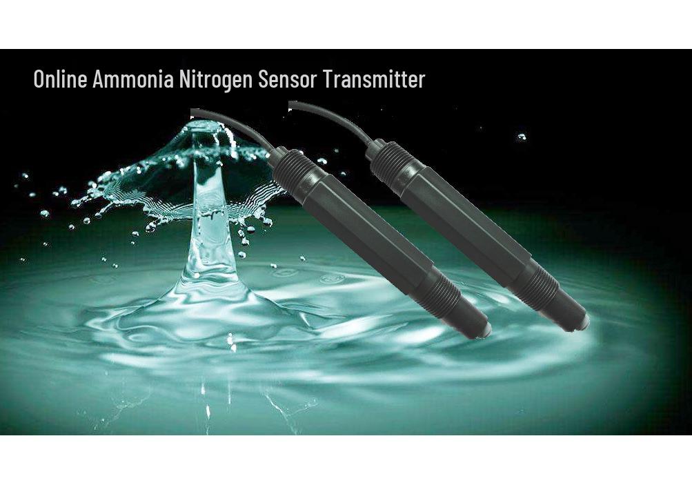 Ammonia Nitrogen Sensor for Water Quality Monitoring, 0-1000ppm Range Water Quality Sensor