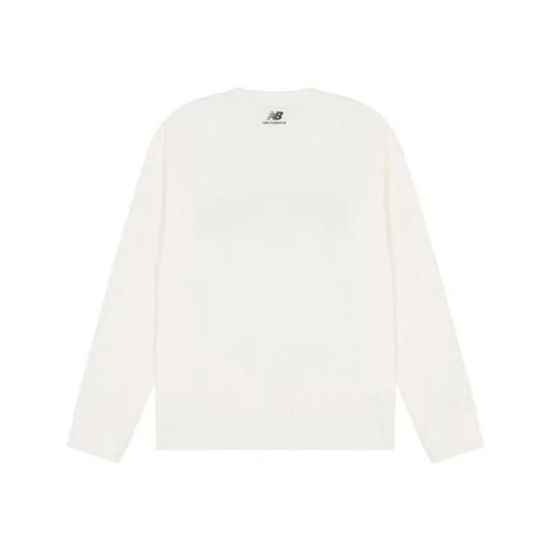 New Balance Sweatshirt Women's Ivory White (Unisex) Sweatshirts 5CC17102 IV