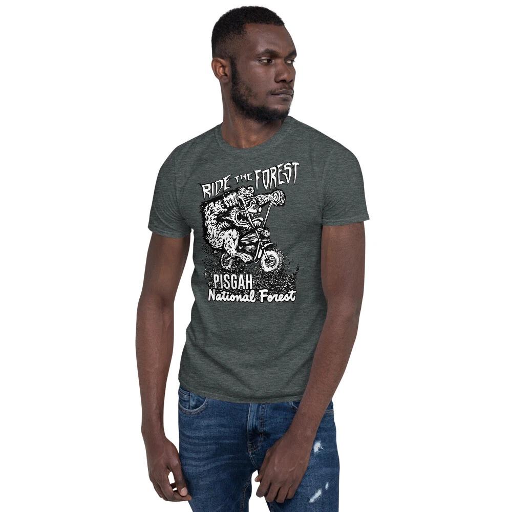 Pisgah National Forest North Carolina Off Road OHV ATV Black Bear Riding T-Shirt M