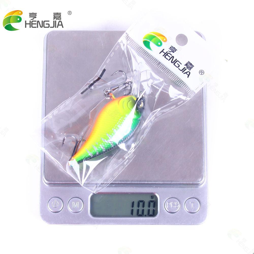 HENGJIA 1pcs Shallow Diving Crankbait Artificial Wobbler Hard Bait 7.5cm 9.5g