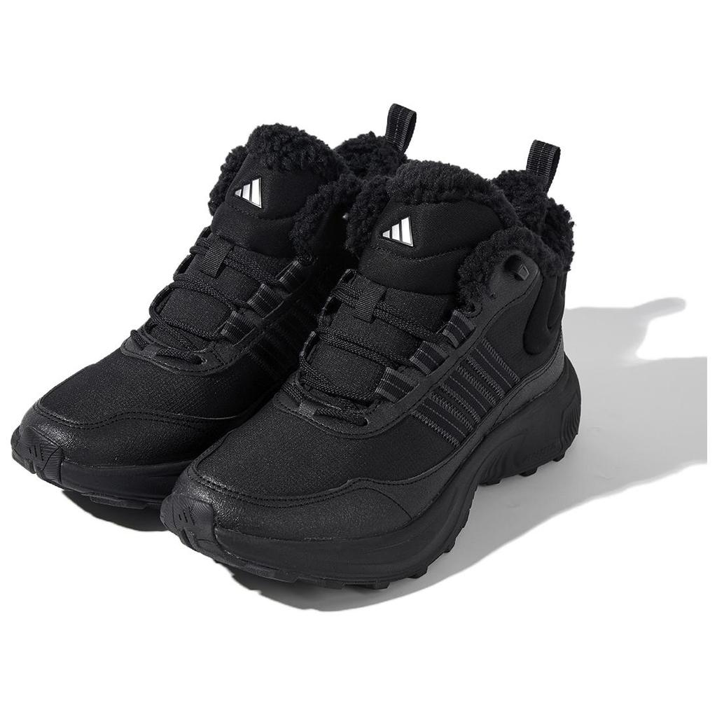Adidas Roam Wander Mid N Comfortable Versatile Durable Warm Grip High-Top Hiking Shoes Men Hiking Shoes Black JS3429