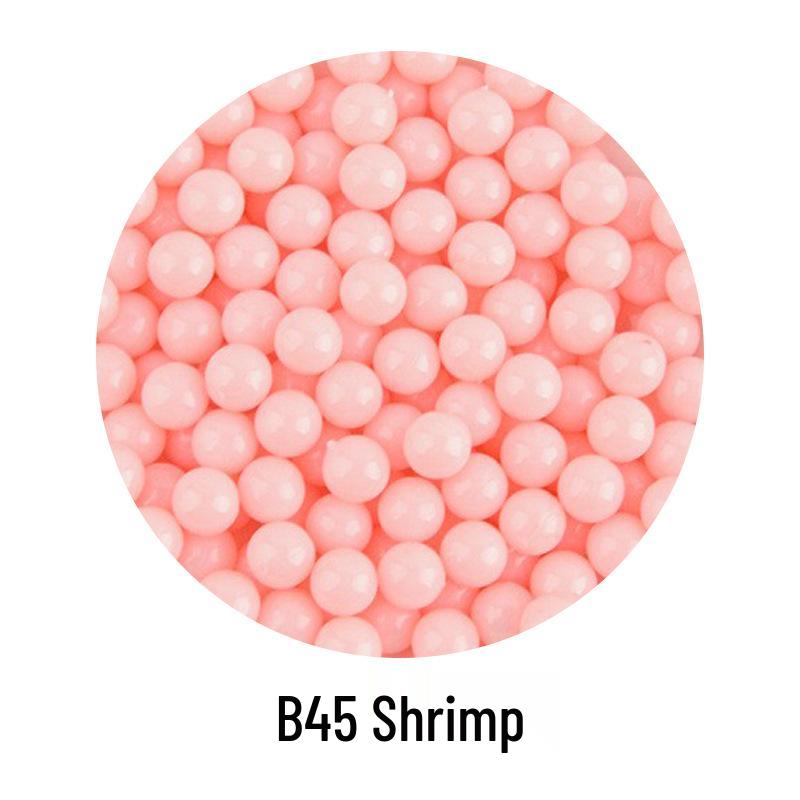 Şeker Rengi Plastik Boncuklar: Çocuk DIY Takıları, El Sanatları ve Oyuncak Tabanca Mermileri İçin Deliksiz Yuvarlak Zıplayan Toplar.