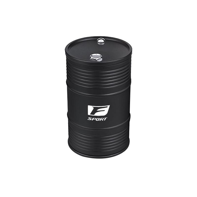 Car Zinc Alloy Ashtray With Lid Rotating Oil Drum Shape For Lexus FSPORT LBX NX RX 350h 450h ES UX 300e GS GX IS LS LX CT LC RC AES1