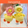 Duck Engaging Plush Hanging Ornament Keychain In Bright Colors For Fashionable Bags