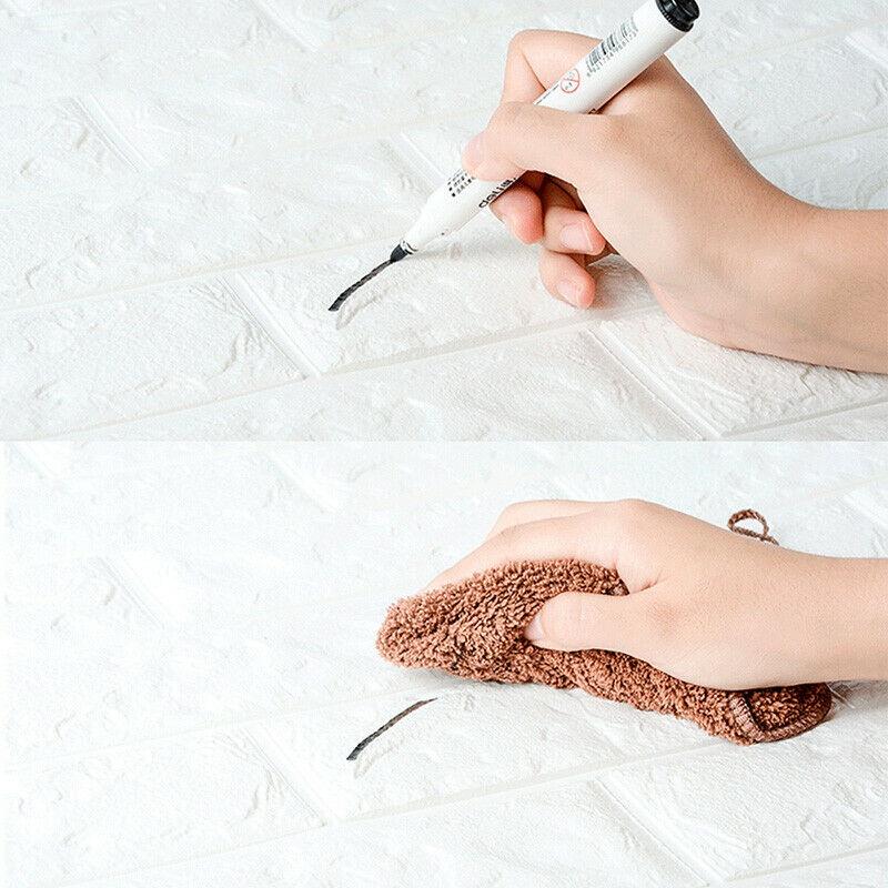 10/20 buc. Autocolant 3D pentru perete de cărămidă, autoadeziv, impermeabil, cu panou de spumă, tapet baie bucătărie