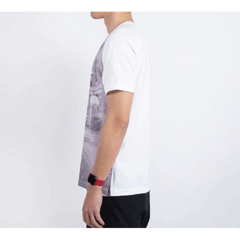 Air Jordan 1 Photo Classic Print Short Sleeve T-Shirt Men Tops White AT8918-100