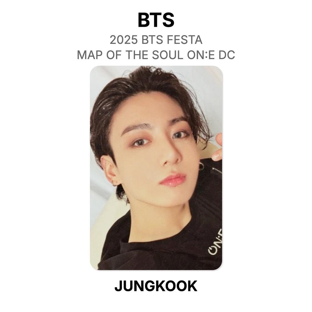 BTS 2025 BTS FESTA BTS MAP OF THE SOUL ON:E DC Official Photocard