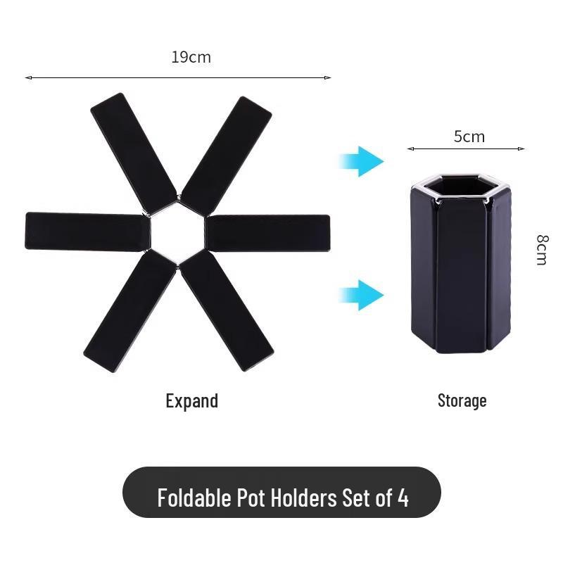 Folding Insulated Anti-Scald Dining Table Placemat & Pot Pad