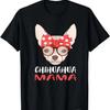 T-shirt Chihuahua Mama Koszulka Mama Psa Matka Kochanka