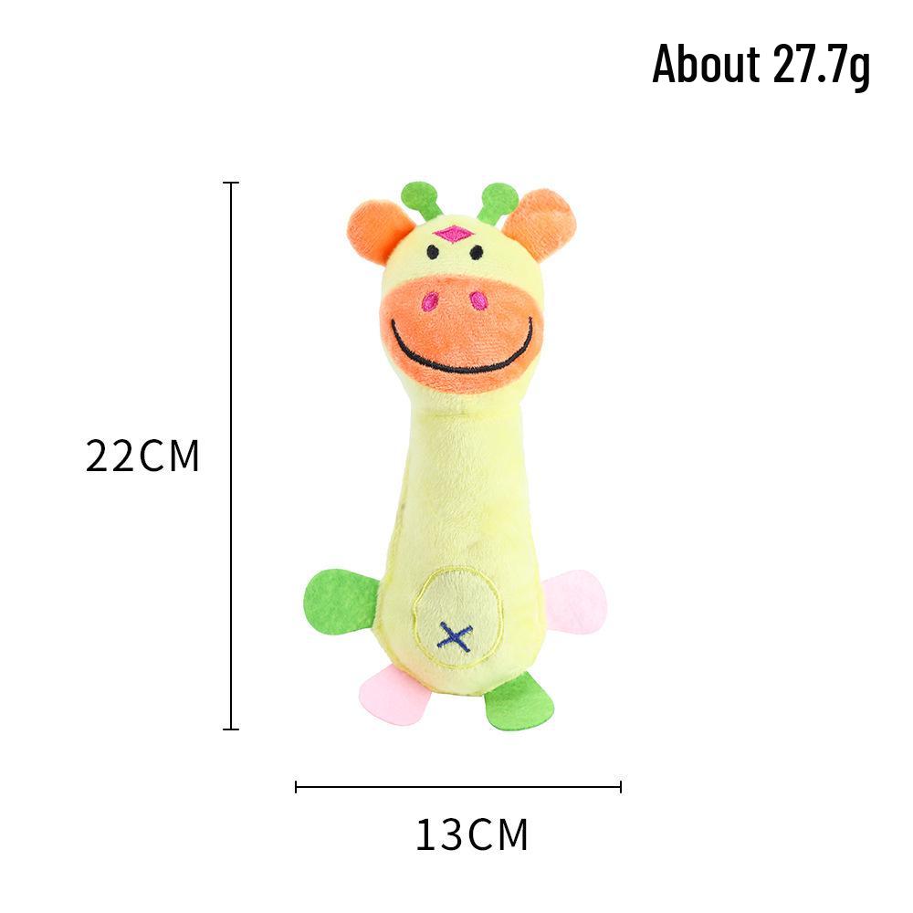Popular Plush Pet Toy Set - Durable, Sounding Chew Toys for Dogs & Cats, Self-Entertainment & Boredom Relief