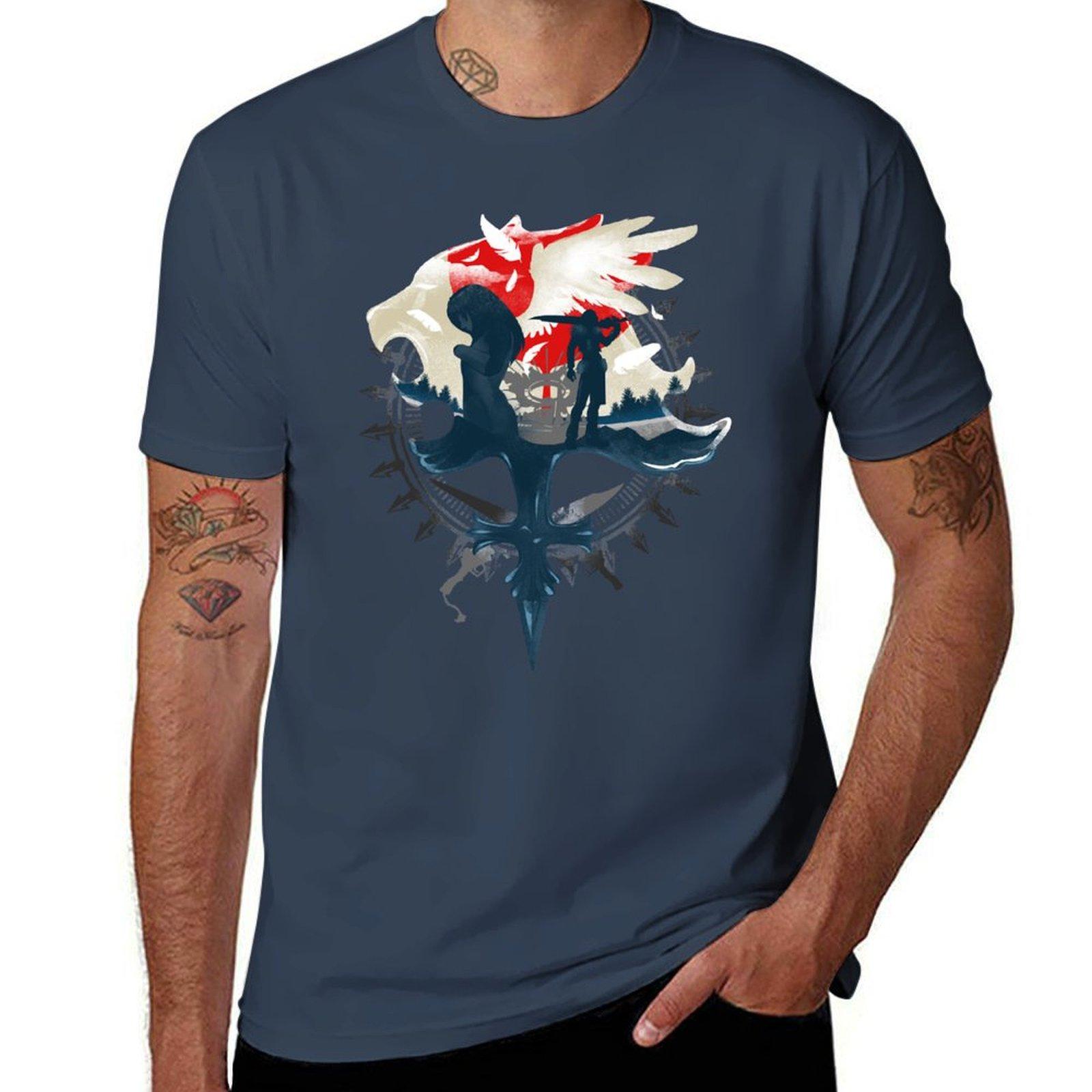 Angels and Gunblades TShirt Urban Style Casual Short Sleeve Top S