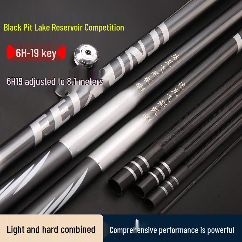 IOSN Ultra-Light Carbon Telescopic Fishing Rod