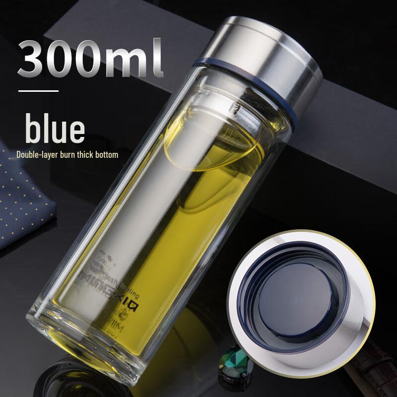 

Mingxia MX2351-300 Double-Layer Glass Cup 300ml
