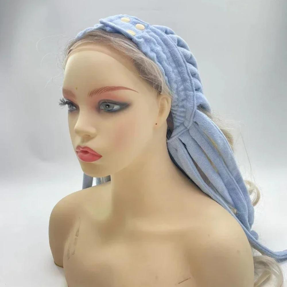 Lockenwickler ohne Hitze, Lockenwickler ohne Hitze, 2-in-1-Mikrofaserhandtuch, Haartrockenhaube, weicher Lockenstab, Styling-Tools für Locken zum Einschlafen