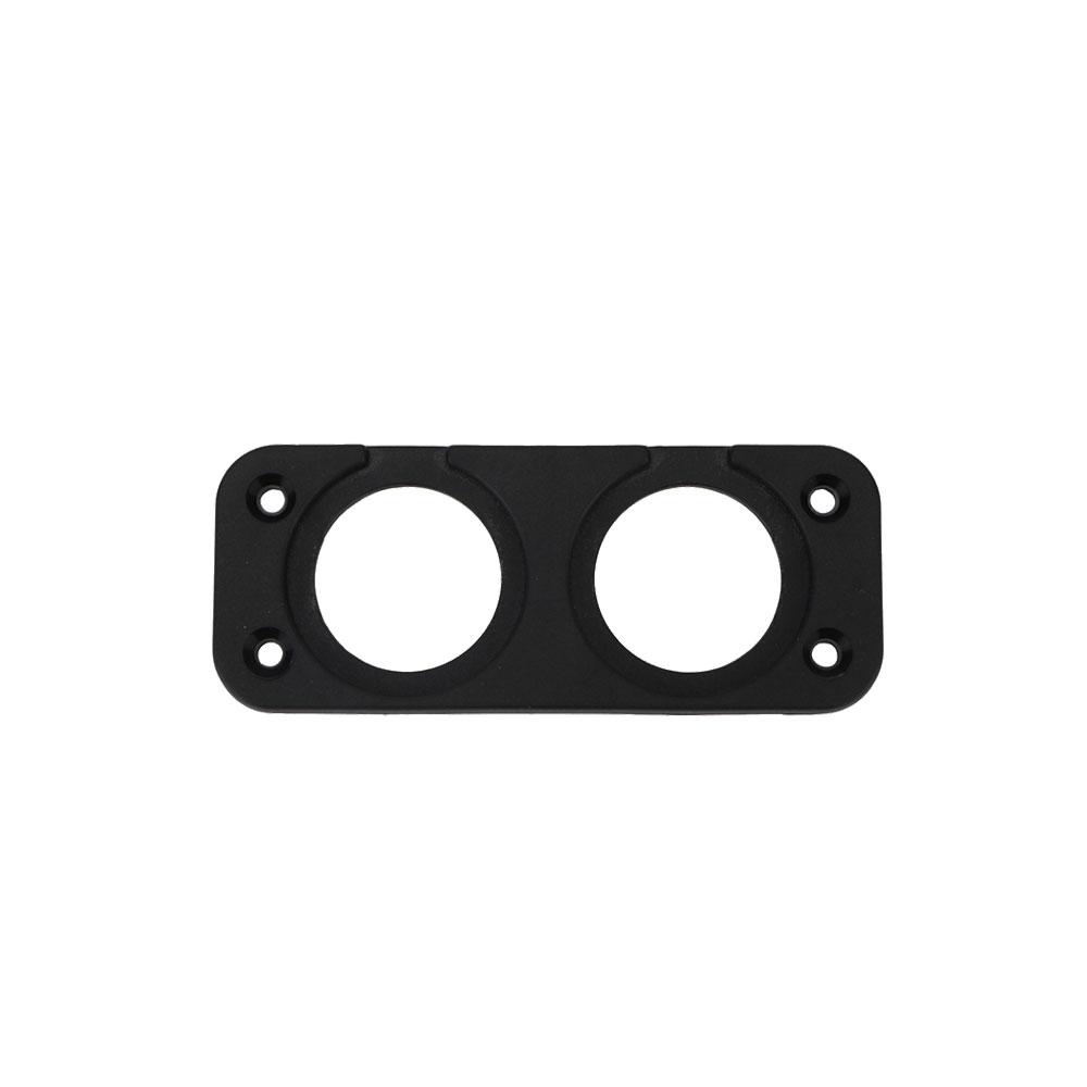 Car Lighter Bracket Charger Switch Voltmeter Mount Plate 1/2/3 Hole Car USB Panel for Car Ship Motorcycle Truck Interior Part