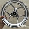 10*2.15-inch CNC Single Disc Brake Aluminum Wheel Motorcycle Front Rim For RSZ CUXi Niu Ninebot Universal Front Wheel Modified