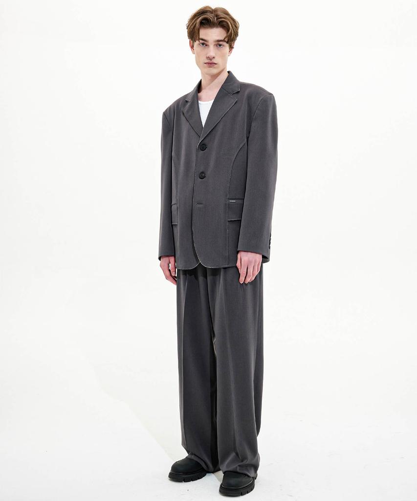 Trip Le Sens Cut-Out Oversized Single Set Suit [Set Item]