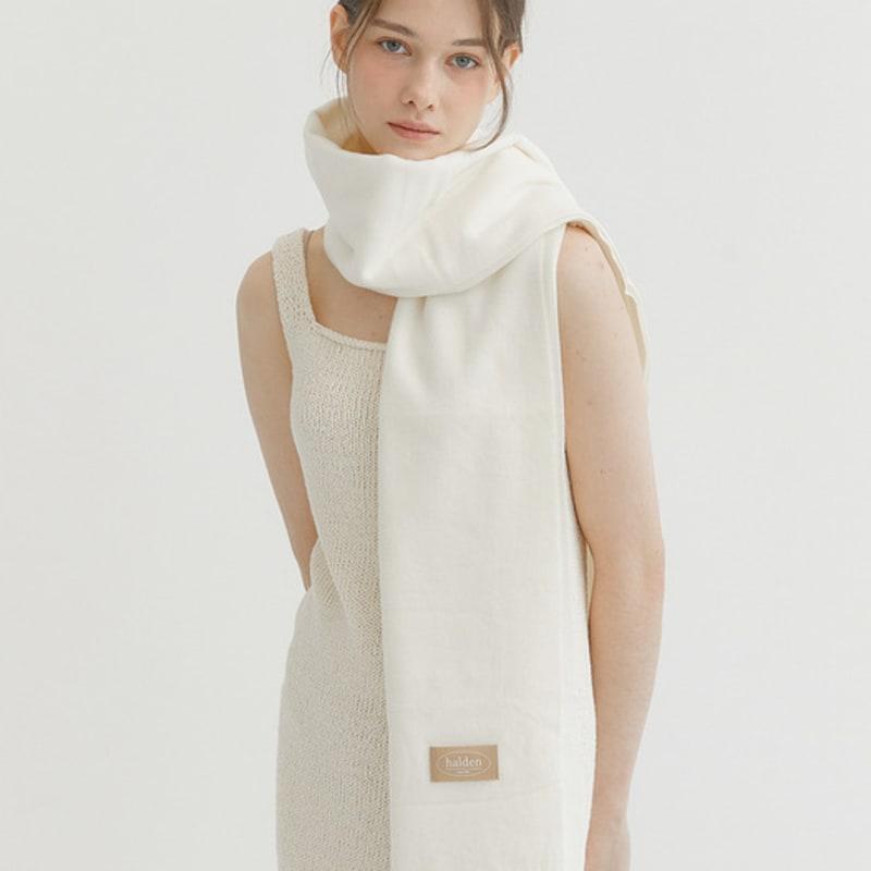 

halden premium mild muffler (M029_ivory) ivory