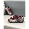 Spring new old mesh design casual platform dad shoes bc