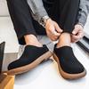 2026 Model Mueller Shoes - Men's Half-trousers with Soft Soles, Loungewear Style, Half-covered Slippers