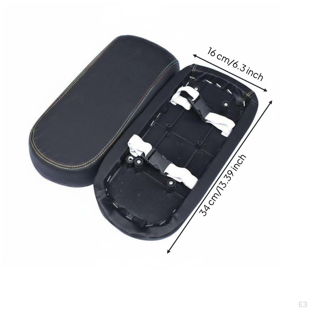 Electric Cycle Passenger Seat Enhanced Riding Comfort Bike Rear Easy Installation