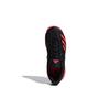 Adidas Wucht Slip Resistant Cushioning Abrasion Resistant Low top Kids' Running Shoes Black Red Teenagers F36572