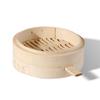 Anti-scalding Bamboo Steamer Round Stuffed Bun Steamer Household Steam Basket  Kitchen Cooking Tool