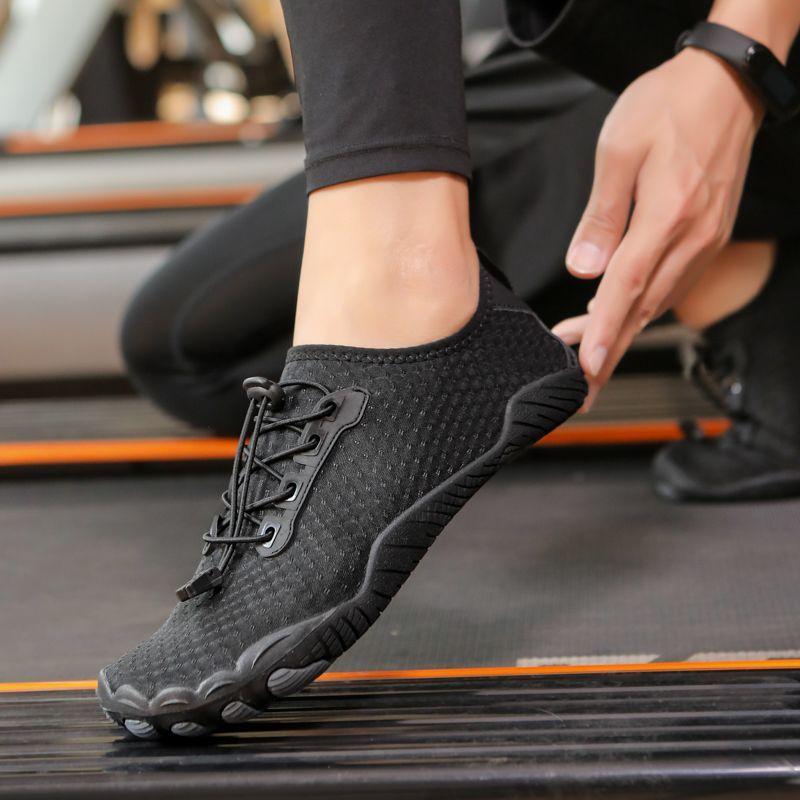 Indoor Fitness Shoes Silent Shock-Absorbing Treadmill Men's Home Exercise Pilates Aerobics Yoga Women's Canyoning