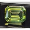 Emerald Cut Natural Bi-Color Tourmaline 10-12 Ct Beautiful Certified Gemstone