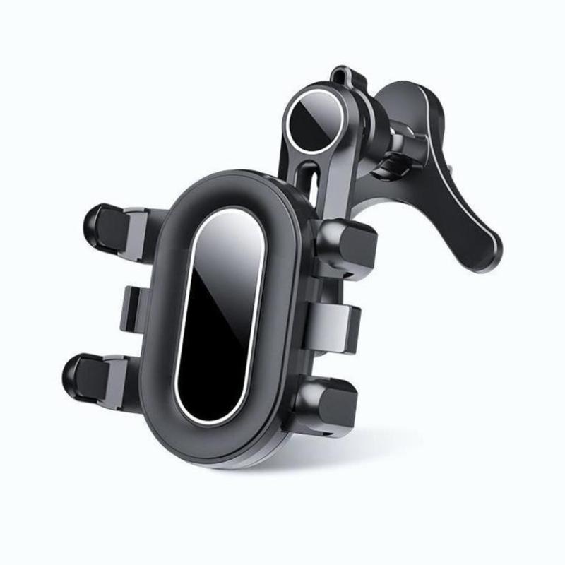 Dashboards Phone Mount With Secure Lock 360 Rotation Clip On Air Outlet Cellphone Holder For 4.7-7.2inch