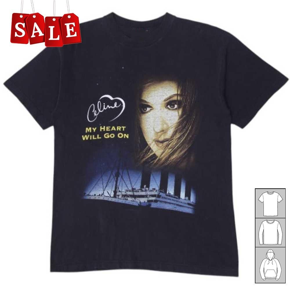 New Vintage Celine Dion 98 Gift For Fans Unisex S-5XL Shirt CA793 L