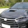 Car Air Flow Decorative,Hood Air Vents For Car,Intake Hood Scoop Turbo Bonnet Vent Cover,More Sticky (Carbon Friber Black)