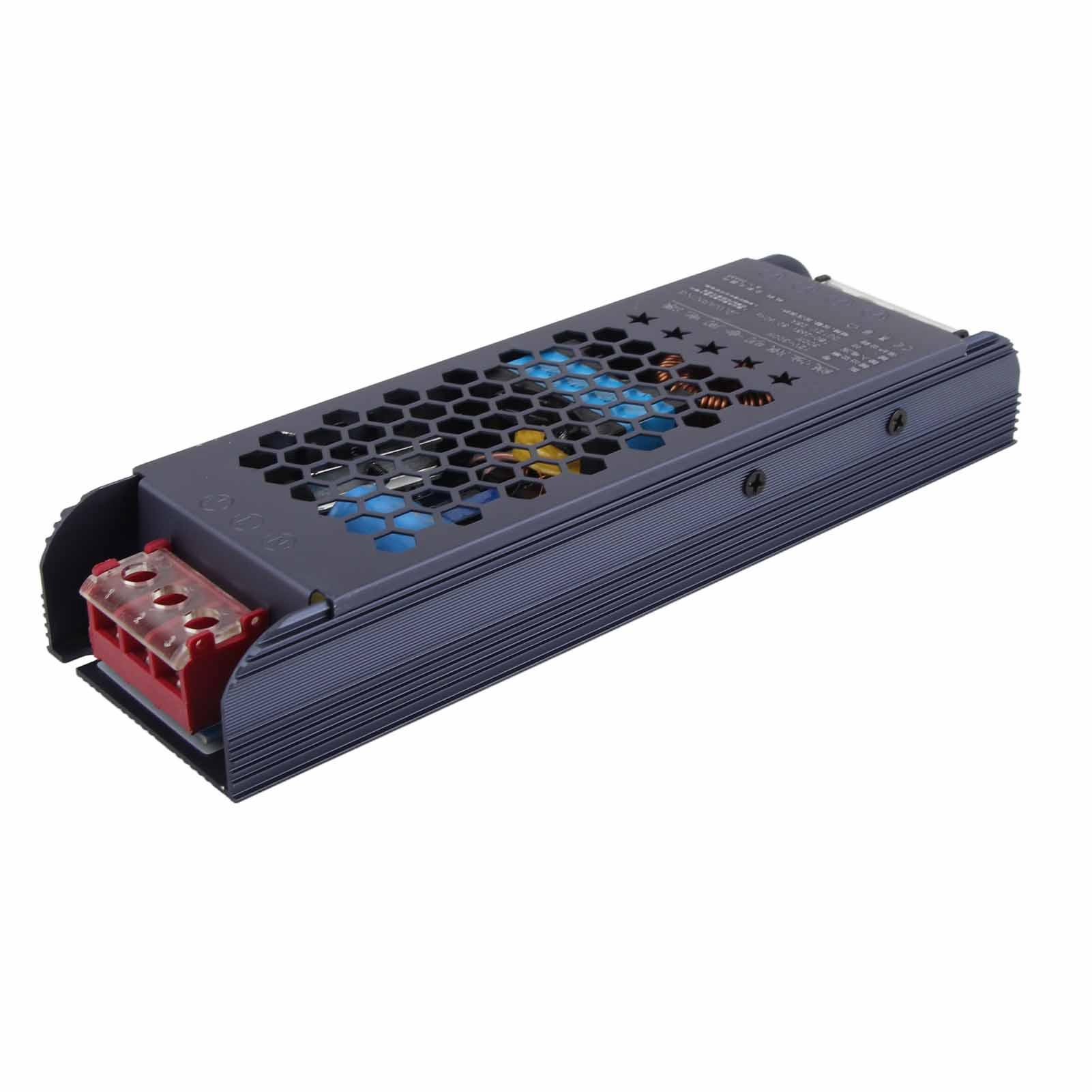 

LED Switching Power Supply Driver Magnetic Light Transformer Black Long Strip 300W