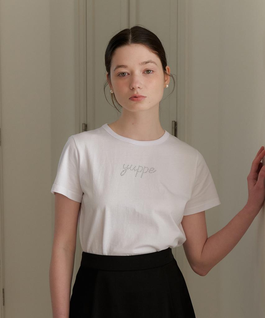 YUPPE Dotted Yuppe T-Shirt_White