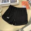 Casual personalized design cotton shorts women's summer loose and thin hot pants versatile casual sports wide-leg shorts