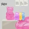 Talos Bear Shape Stress Relief Toy, Soft Elastic Sensory Fidget High Density Durable TPR Ball, Portable Pinch Toy for Kids Adults Desktop Decor