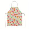 "Süßer Cupcake-Muster-Schürze in verschiedenen Größen, perfekt für Backliebhaber und Küchen Dekoration"