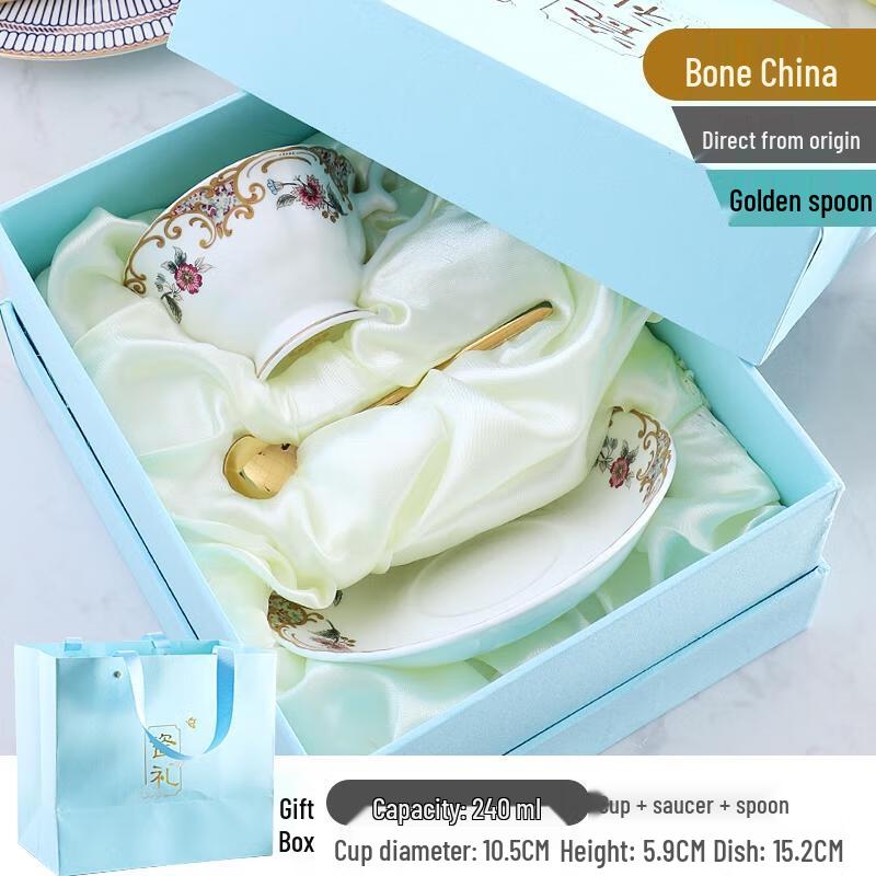 HANDUNYOU Mount Fuji Coffee Cup and Saucer Set